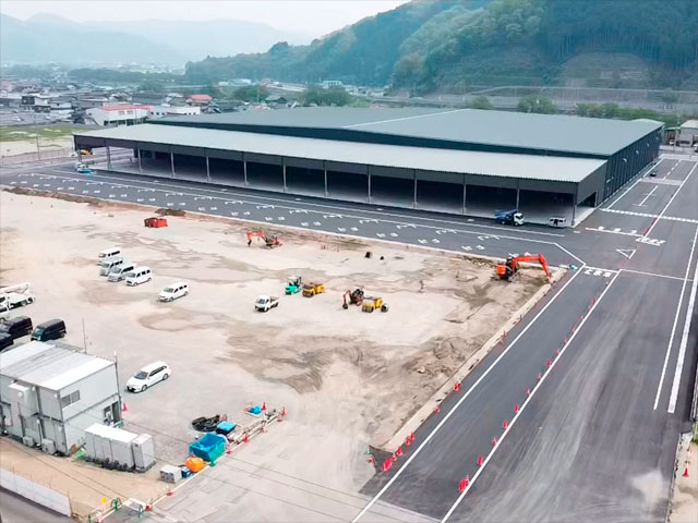 工場内舗装工事