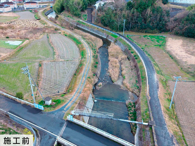 岡山県ICT施工河道掘削