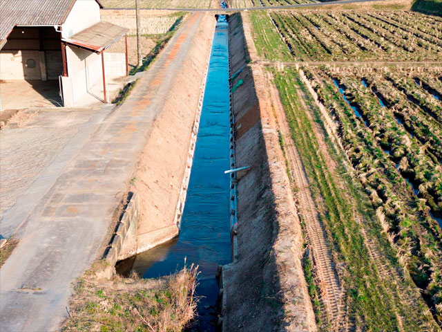 津山市河川工事