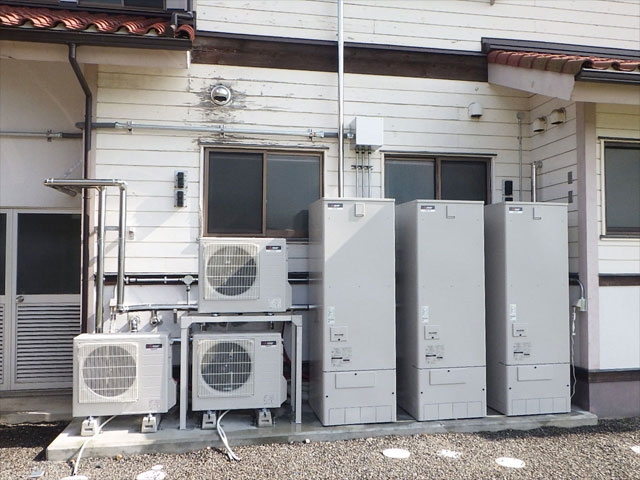 岡山県電気温水器更新工事